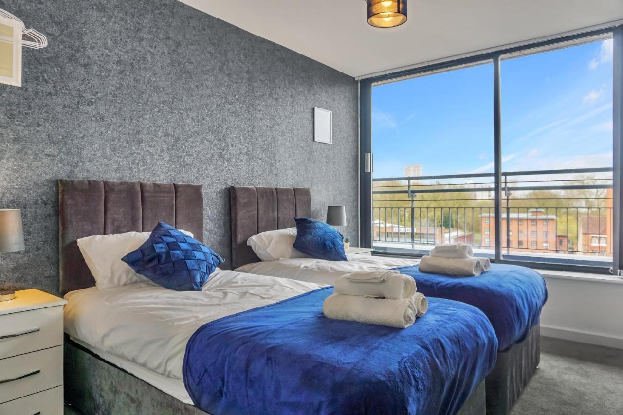 ברמינגהאם Penthouse - Amazing City Skyline Views - Free Parking - Balcony - Utilita Arena - New St Station - Bullring Shopping מראה חיצוני תמונה